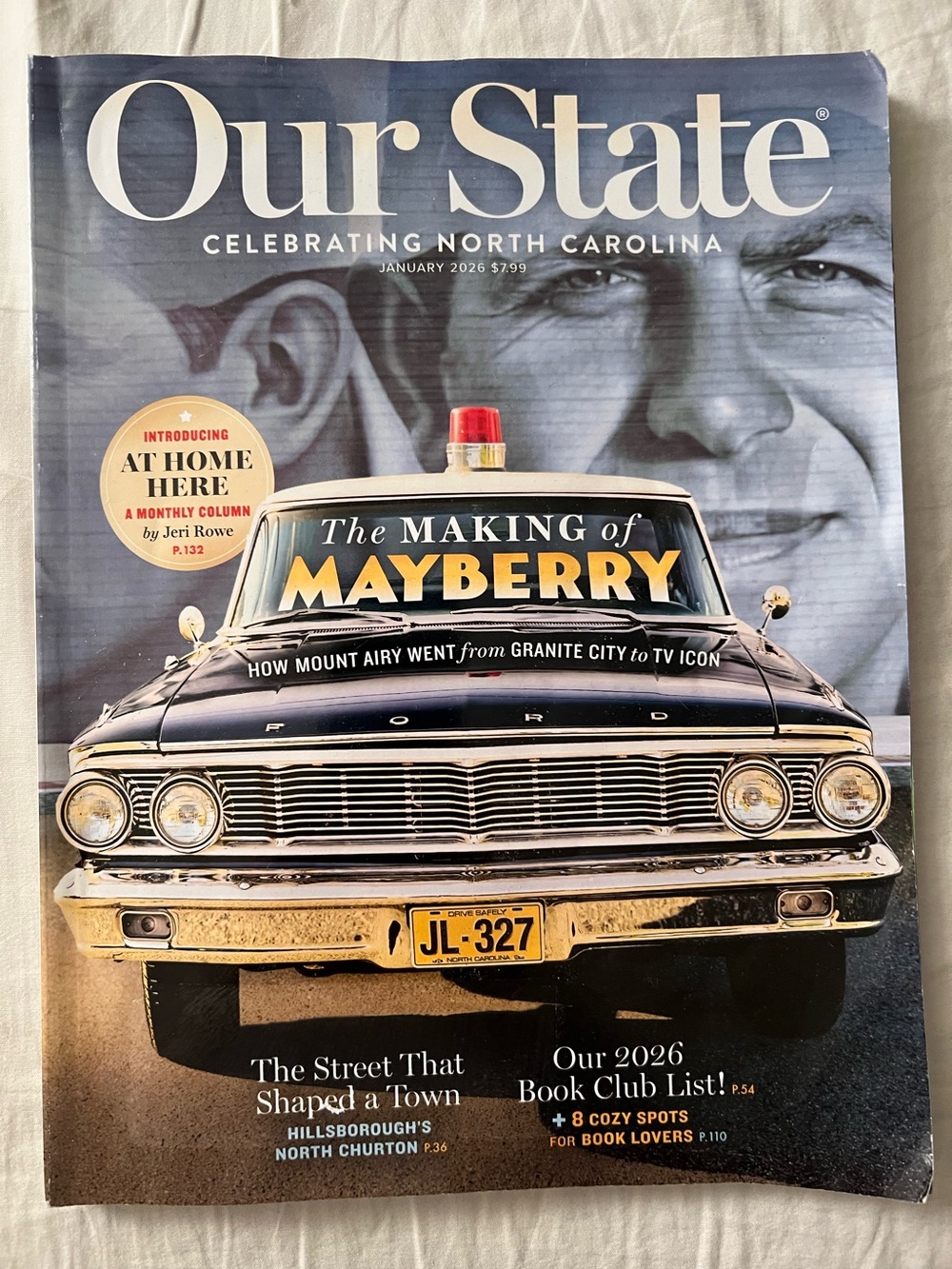 Our State Magazine - January 2026 Cover — Like new